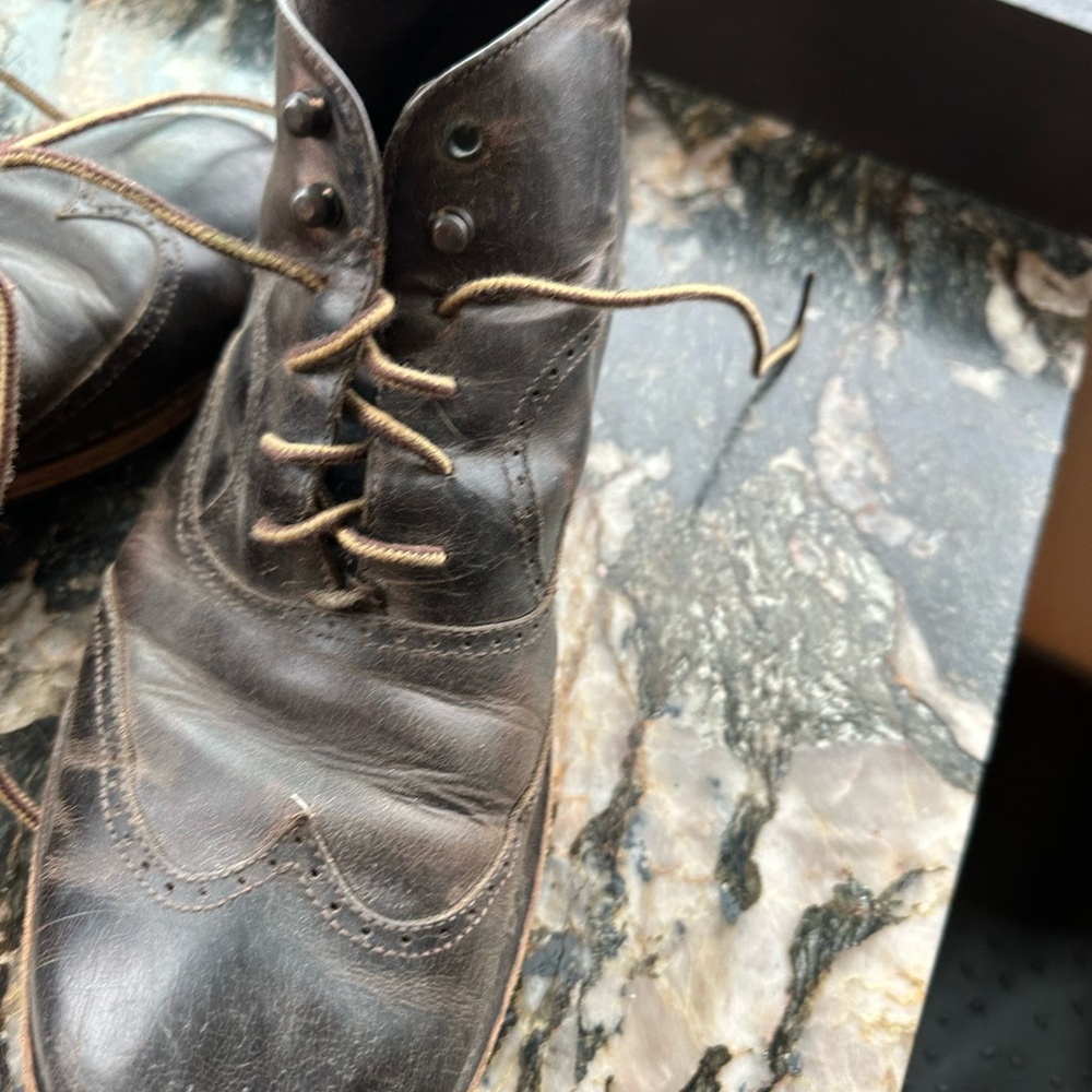 Wolverine Brown Leather Work Boots